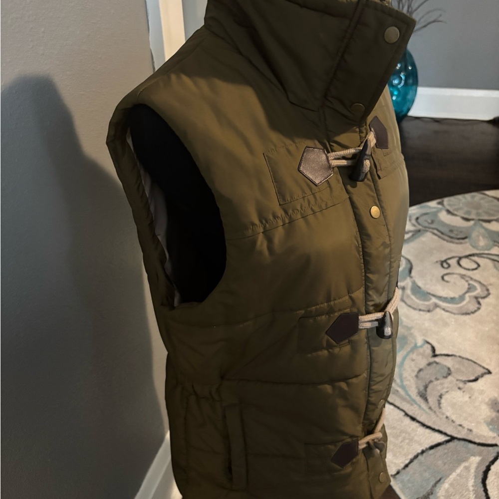 Jockey Olive Green Puffer Vest